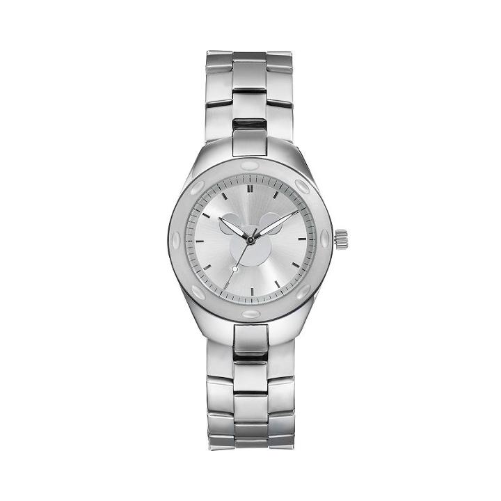 Disney's Mickey Mouse Men's Stainless Steel Watch, Grey