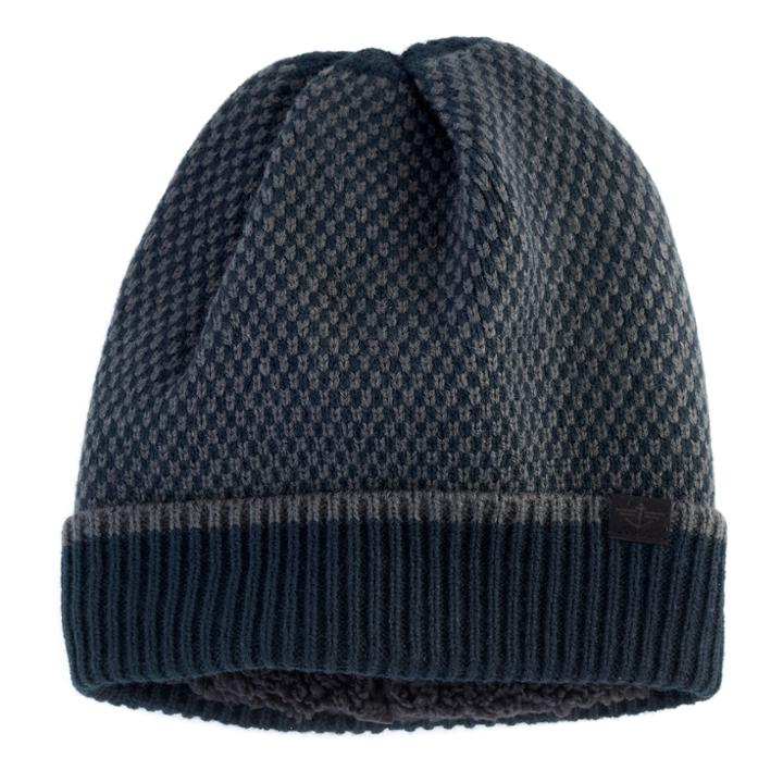 Men's Dockers&reg; Intarsia Beanie With Plush Lining, Black