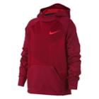 Boys 8-20 Nike Therma Fleece Printed Hoodie, Size: Large, Med Red
