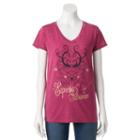 Juniors' Harry Potter Expecto Patronum Graphic Tee, Girl's, Size: Xl, Red