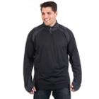 Men's Avalanche Gravity Quarter-zip Pullover, Size: Xxl, Black