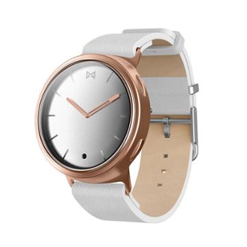 Misfit Phase Women's Leather Hybrid Smart Watch, Size: Large, White