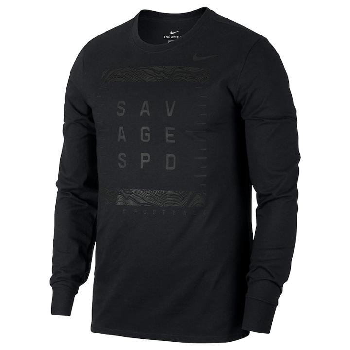 Men's Nike Dri-fit Savage Tee, Size: Xxl, Grey (charcoal)
