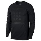 Men's Nike Dri-fit Savage Tee, Size: Xxl, Grey (charcoal)