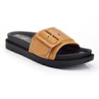 Henry Ferrera Hype Women's Slide Sandals, Size: Medium (9), Brown