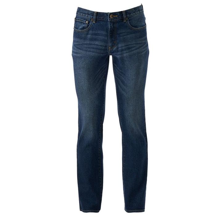 Men's Urban Pipeline&reg; Bootcut Jeans, Size: 38x30, Dark Blue