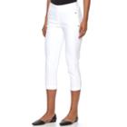 Women's Apt. 9&reg; Millennium Capri Dress Pants, Size: 16, White