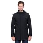 Men's Tahari Elements Stretch Softshell Hooded Jacket, Size: Large, Black