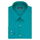 Men's Van Heusen Extreme Color Endurance Slim-fit Dress Shirt, Size: Xl-34/35, Turquoise/blue (turq/aqua)