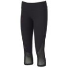 Juniors' So&reg; Perfectly Soft Yoga Capri Leggings, Girl's, Size: Large, Black