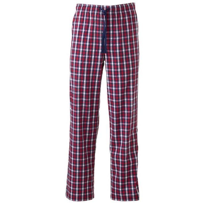 Men's Croft & Barrow&reg; Stretch Lounge Pants, Size: Medium, Red