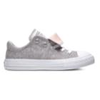 Girls' Converse Chuck Taylor All Star Maddie Double Tongue Sneakers, Size: 11, Light Grey