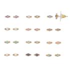 Lc Lauren Conrad Tiny Stone Stud Earring Set, Women's, Multicolor