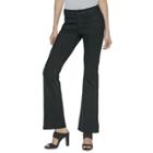 Women's Jennifer Lopez Bootcut Jeans, Size: 4 Short, Black