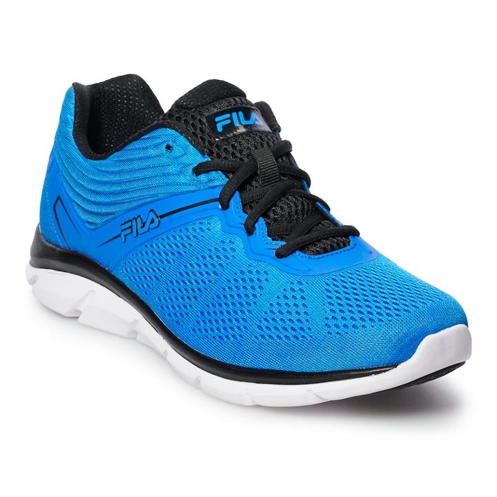 Fila&reg; Memory Aspect 7 Men's Running Shoes, Size: 12, Blue (navy)