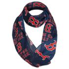 Women's Forever Collectibles Boston Red Sox Logo Infinity Scarf, Multicolor