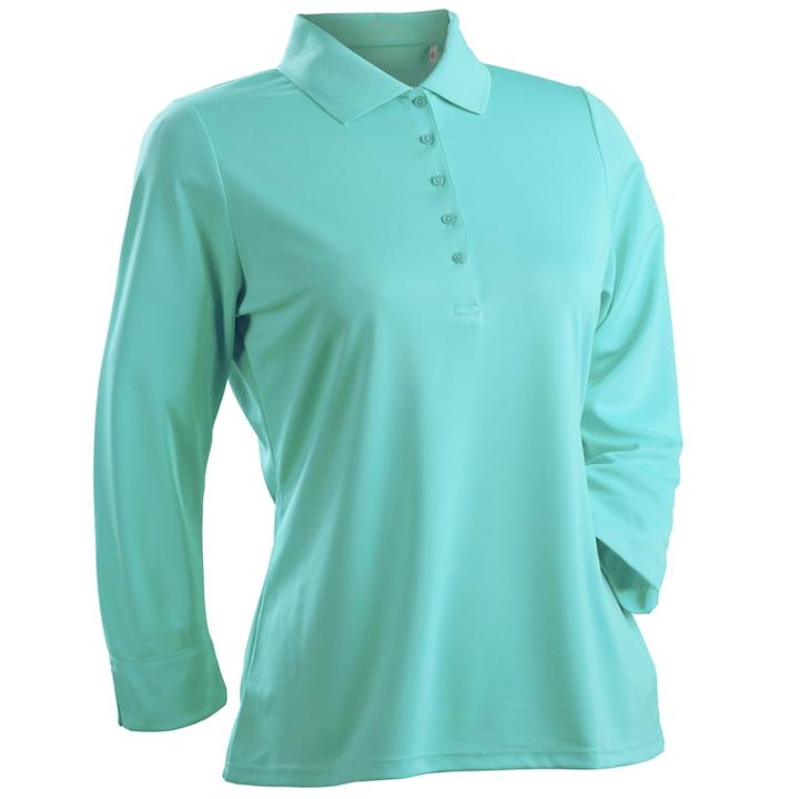 Nancy Lopez Luster Golf Top - Women's, Size: Xs, Turquoise/blue (turq/aqua)