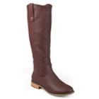 Journee Collection Taven Women's Riding Boots, Size: Medium (7), Dark Red