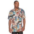 Big & Tall Batik Bay Classic-fit Tropical Button-down Shirt, Men's, Size: Xl Tall, Dark Green