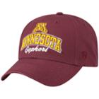 Adult Top Of The World Minnesota Golden Gophers Advisor Adjustable Cap, Men's, Dark Red