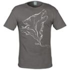 Big & Tall Lost Creek Wolf Tee, Men's, Size: 2xb, Grey