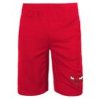 Boys 8-20 Chicago Bulls Free Throw Shorts, Size: M 10-12, Red