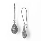 Simply Vera Vera Wang Teardrop Earrings, Women's, Grey