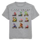 Boys 8-20 Super Mario Bros. Team Lineup Tee, Size: Large, Grey