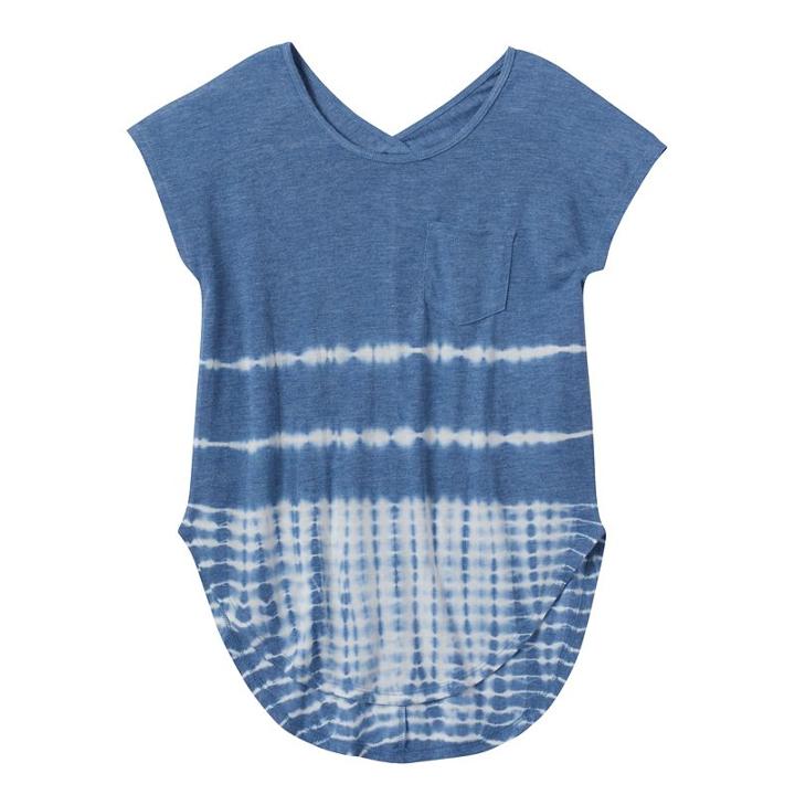 Girls 7-16 & Plus Size Mudd&reg; Dolman Pocket Tee, Girl's, Size: 12 1/2, Blue (navy)