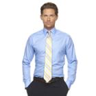 Men's Chaps Regular-fit Wrinkle-free Stretch Collar Dress Shirt, Size: 15.5-32/33, Light Blue