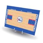 Philadelphia 76ers Replica Basketball Court Display, Size: Novelty, Multicolor