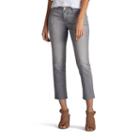 Women's Lee Adrina Modern Series Crop Jeans, Size: 6 Avg/reg, Grey