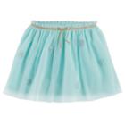 Girls 4-12 Sonoma Goods For Life&trade; Embellished Tutu Skort, Girl's, Size: 5, Turquoise/blue (turq/aqua)