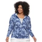 Plus Size Sonoma Goods For Life&trade; Hoodie, Women's, Size: 1xl, Dark Blue