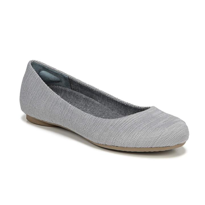 Dr. Scholl's Friendly 2 Women's Ballet Flats, Size: Medium (7), Dark Grey