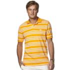Big & Tall Chaps Classic-fit Striped Pique Polo, Men's, Size: 3xb, Orange