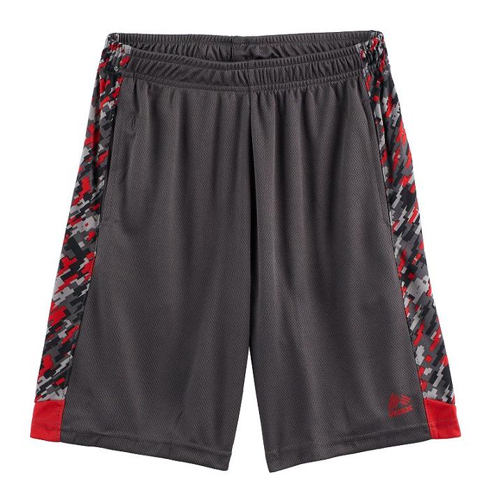Boys 8-20 Rbx Closed H Shorts, Boy's, Size: Xl(18/20), Grey