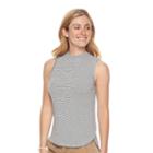 Women's Sonoma Goods For Life&trade; Ribbed Mockneck Tank, Size: Xxl, Natural