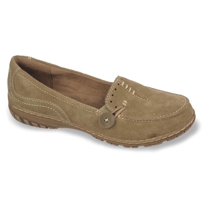 Naturalsoul By Naturalizer Redder Slip-on Shoes - Women, Size: Medium (10), Beig/green (beig/khaki)