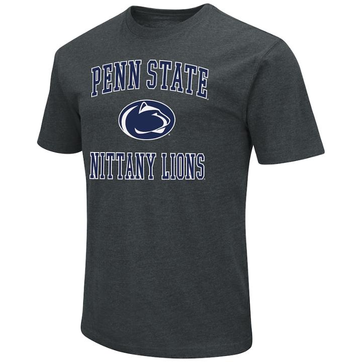 Men's Campus Heritage Penn State Nittany Lions Charcoal Tee, Size: Large, Black