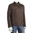 Men's Excelled Antique Moto Jacket, Size: Xl, Brown