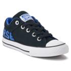 Boys' Converse Chuck Taylor All Star High Street Sneakers, Size: 3, Black