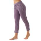 Women's Balance Collection Lark Capri Sweatpants, Size: Medium, Drk Purple