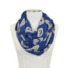 Women's Zoozatz Georgetown Hoyas Logo Infinity Scarf, Multicolor