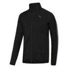 Men's Puma Full-zip Woven Jacket, Size: Xl, Black