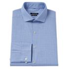 Men's Van Heusen Slim-fit Patterned Dress Shirt, Size: 18 36/37, Blue Other