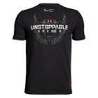 Boys 8-20 Under Armour Unstoppable Speed Tee, Size: Large, Black