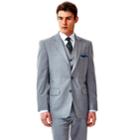 Men's Haggar&reg; Suit Up System Slim-fit Suit Jacket, Size: 44 Long, Light Grey