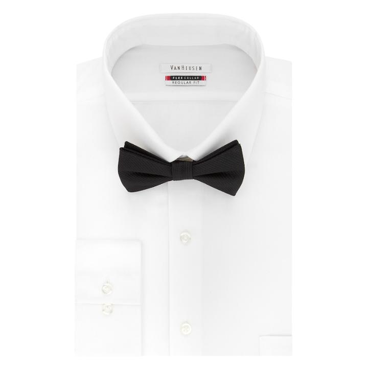 Men's Van Heusen Slim-fit Flex Collar Dress Shirt & Tie, Size: 20 36/7b, White