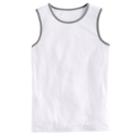 Boys 8-20 Urban Pipeline&reg; Ultimate Solid Tank, Size: Small, White